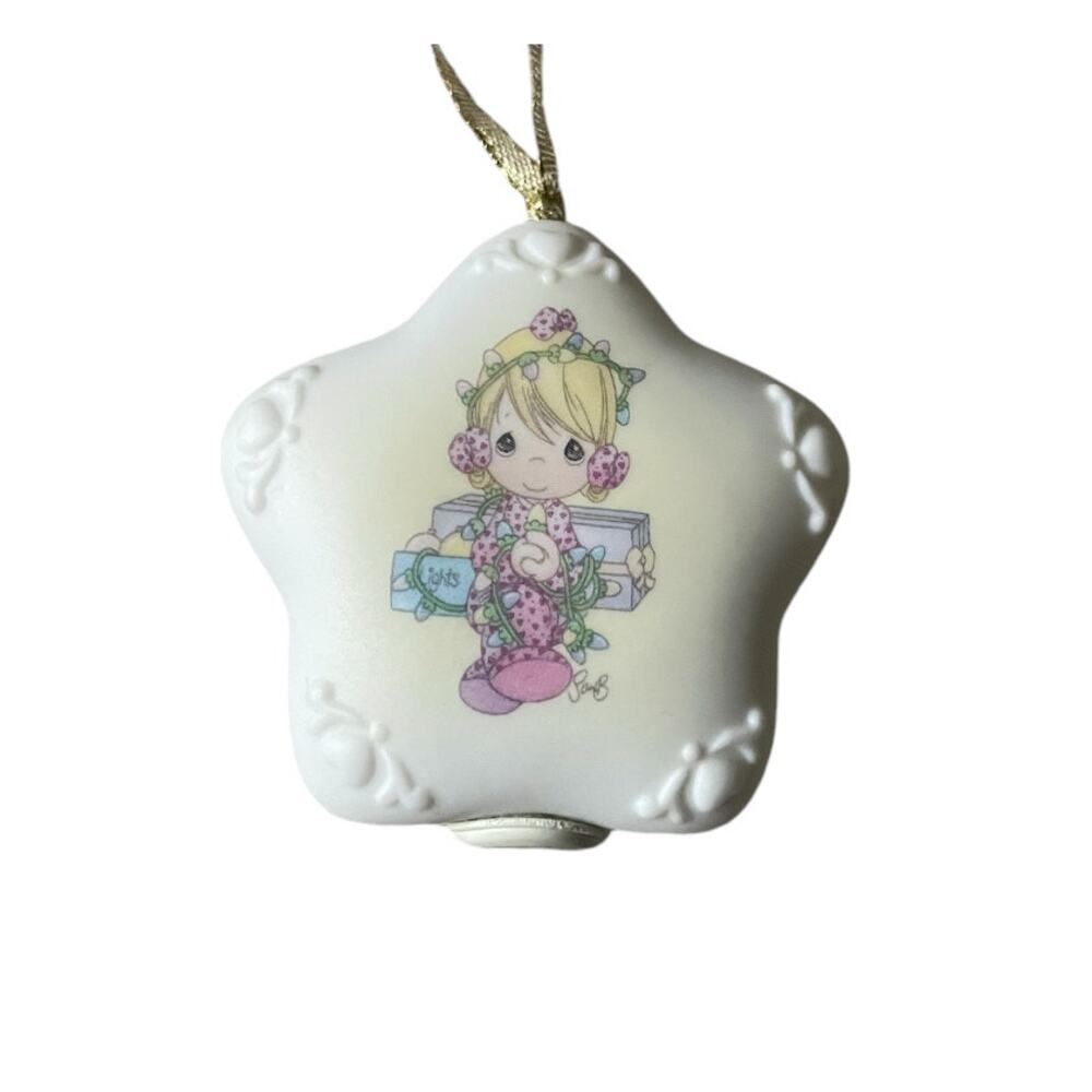 Precious moments Christmas Ornament Star Collectables 2003 Xmas gifts Y2K
